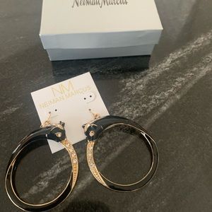 Black Panther Hoop Earrings